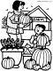 autumn harvest coloring page