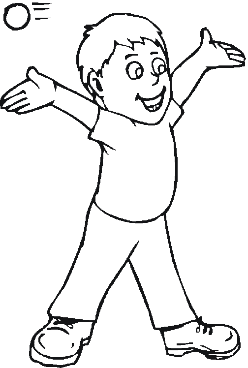 people coloring pages for kids