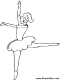 ballerina coloring page