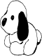 puppy dog coloring page