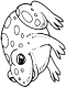 frog coloring page
