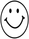 happy smiley face coloring page