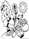 sunny spring day coloring page