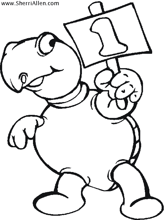 Free Numbers Coloring Pages From SherriAllen